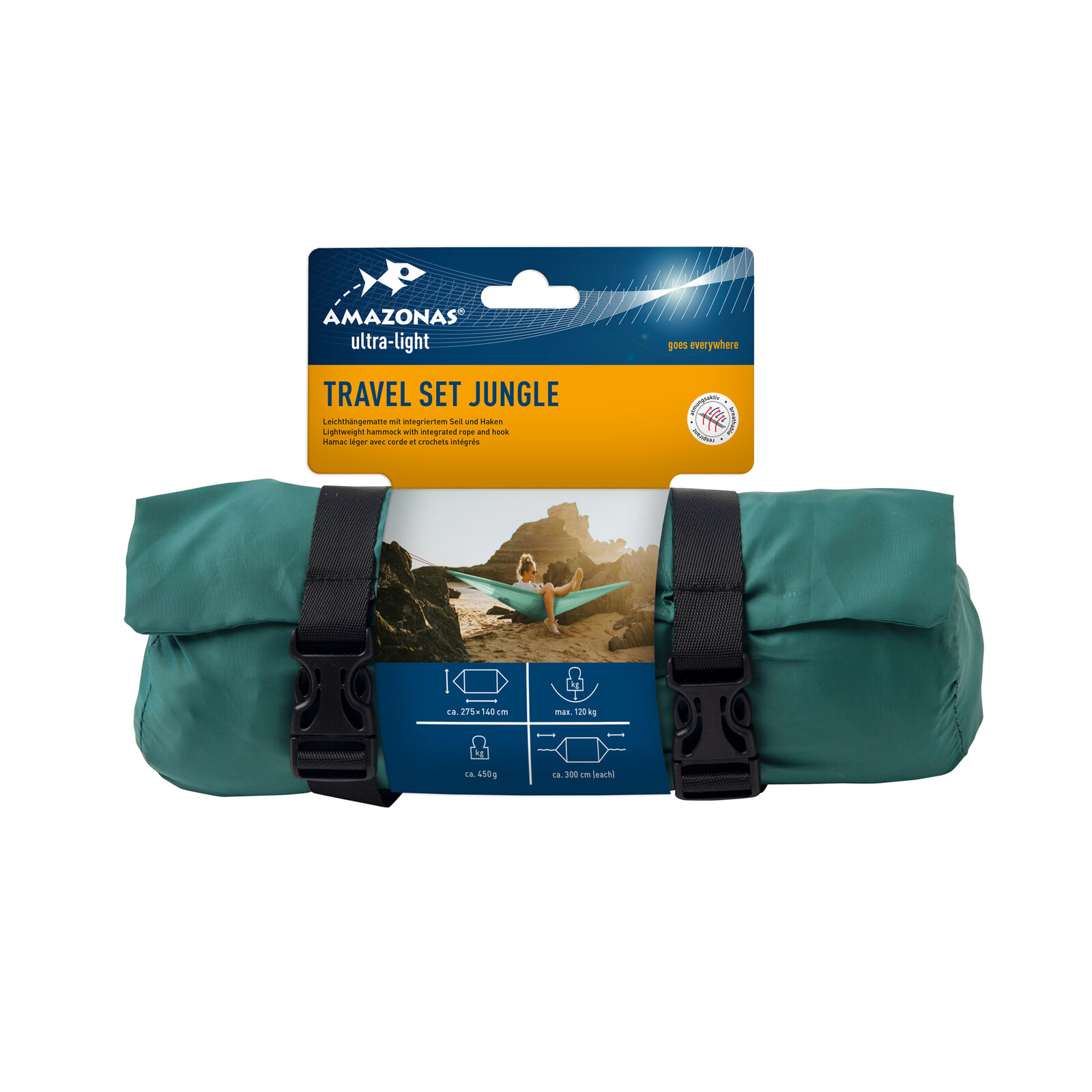 Amazonas Hammock 'Travel Set' - mars - Pilt 6