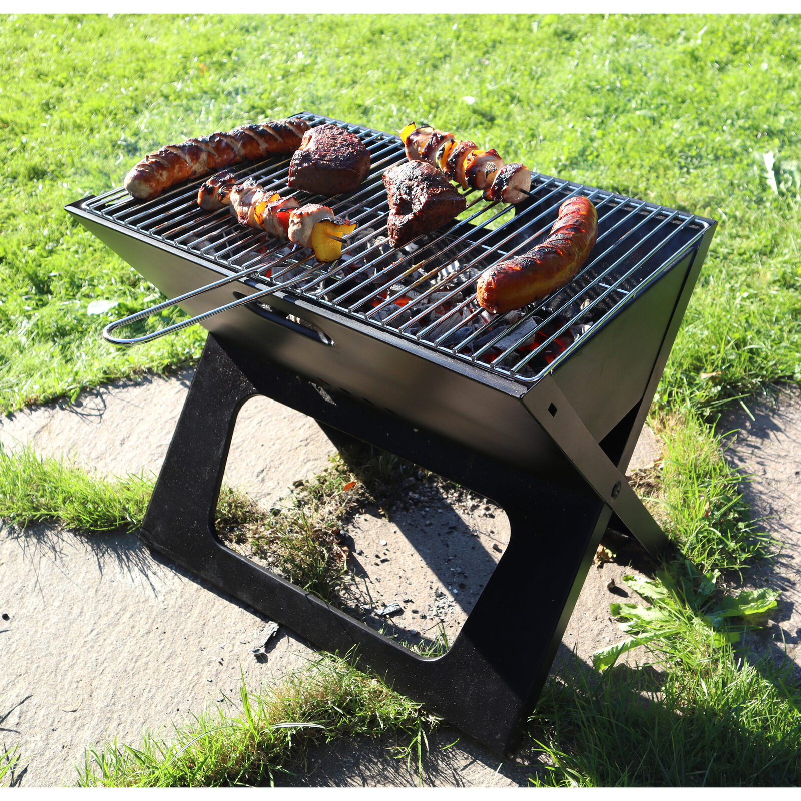 Origin Outdoors Folding Grill 'BBQ' - Pilt 9
