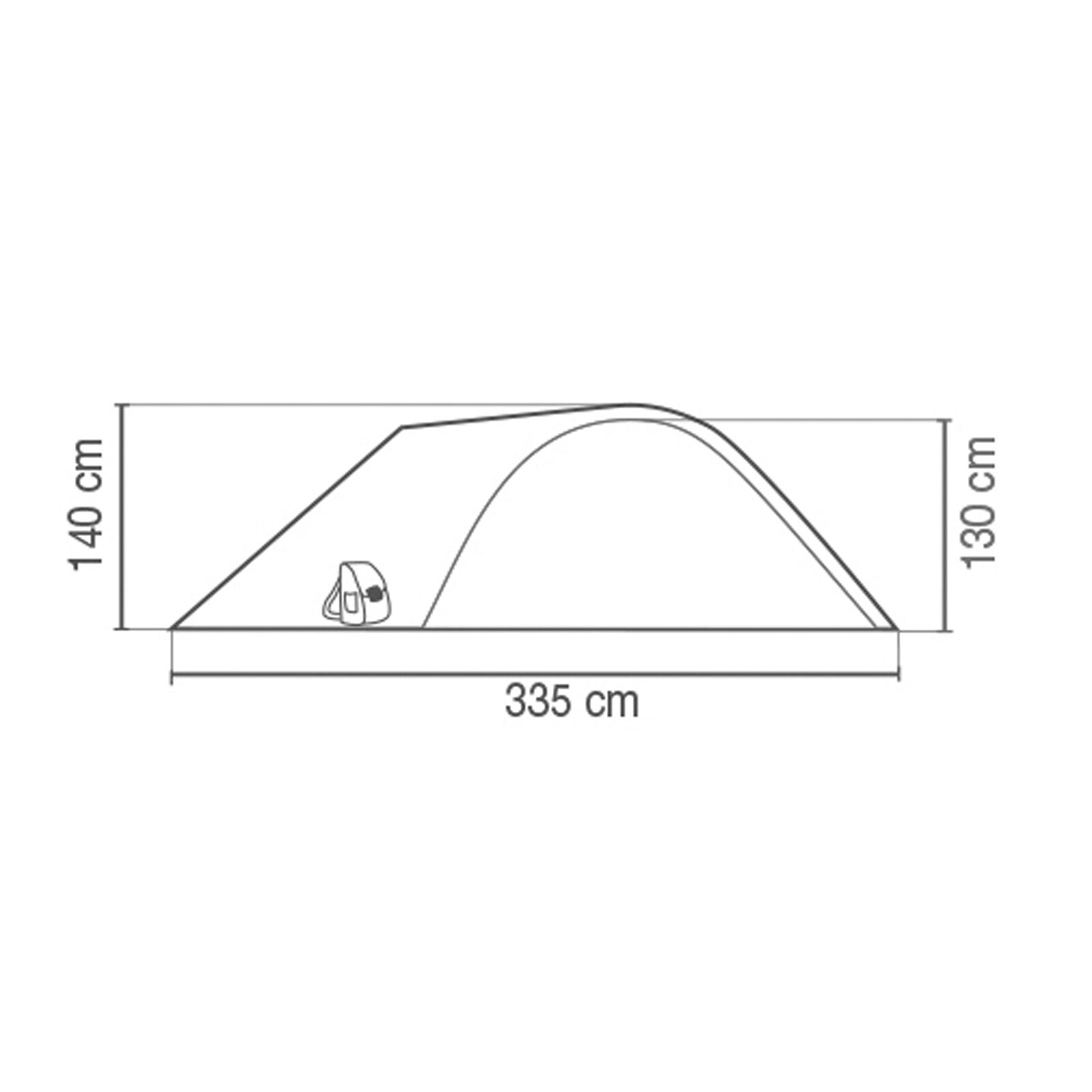 Co Telk 'Darwin Summer Plus' 4 Persons - Image 11