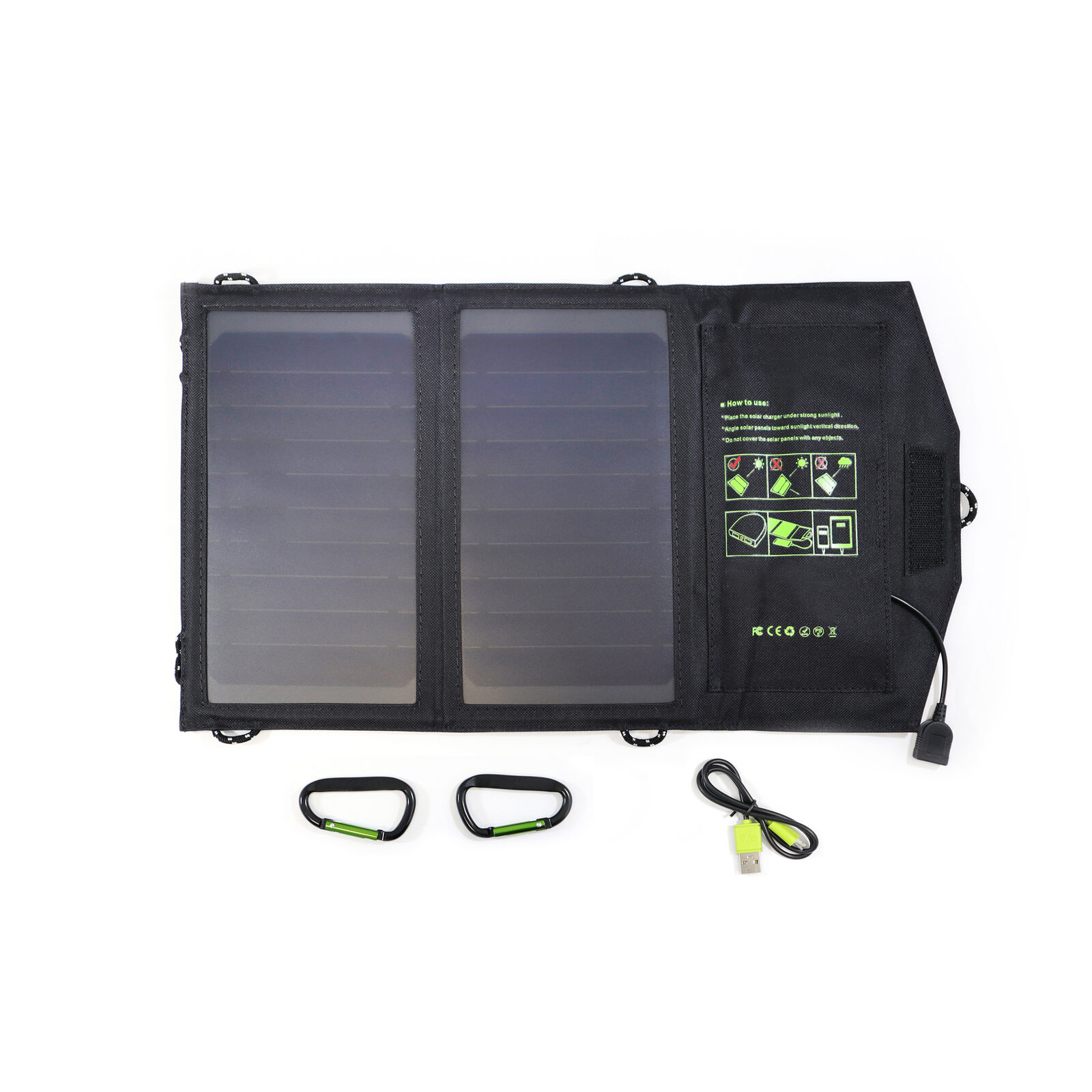 BasicNature Solar-Charger 'Basic' 5 V / 10 W - Image 2