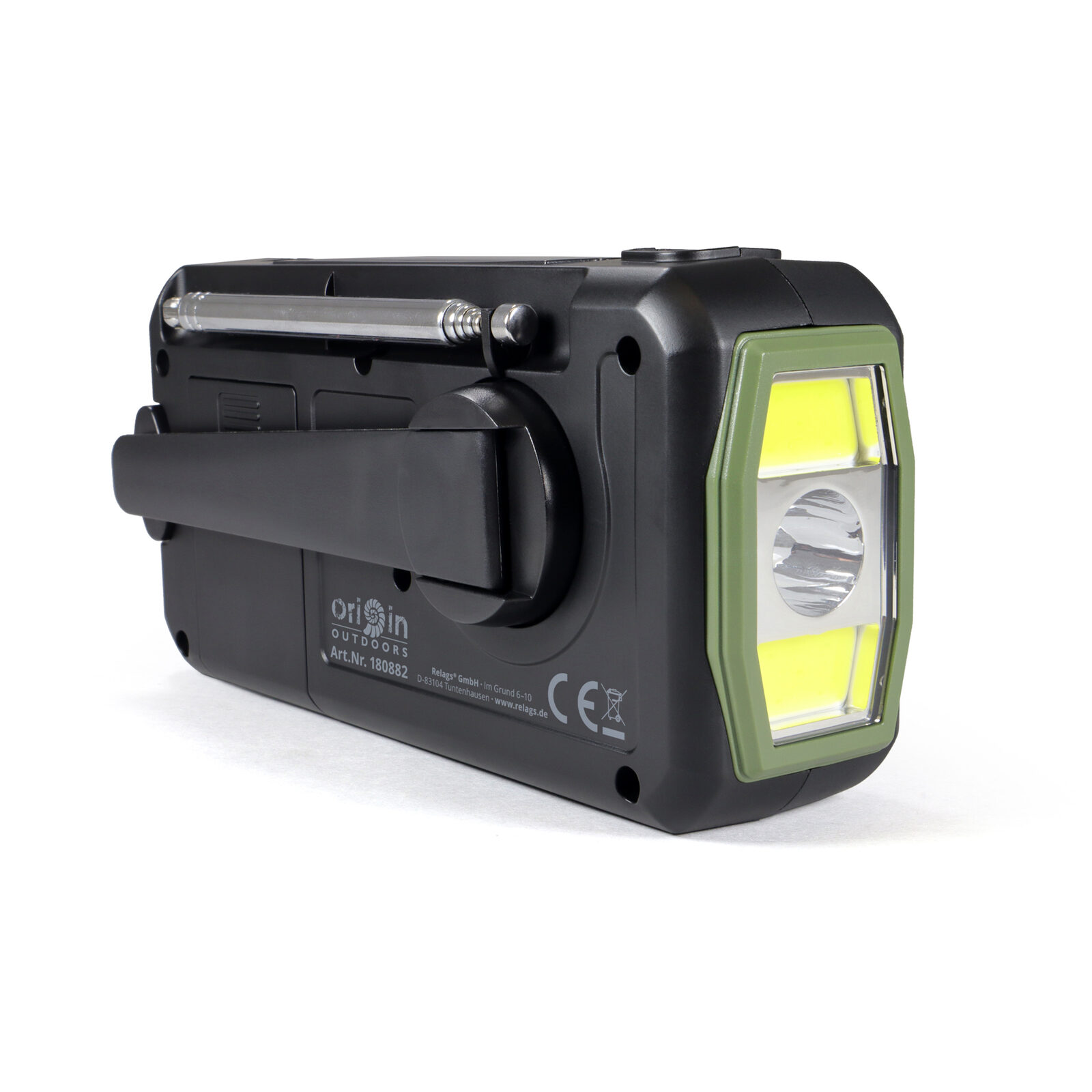 Origin Outdoors Crank Radio 'Multi' green 4000 mAh - Pilt 5