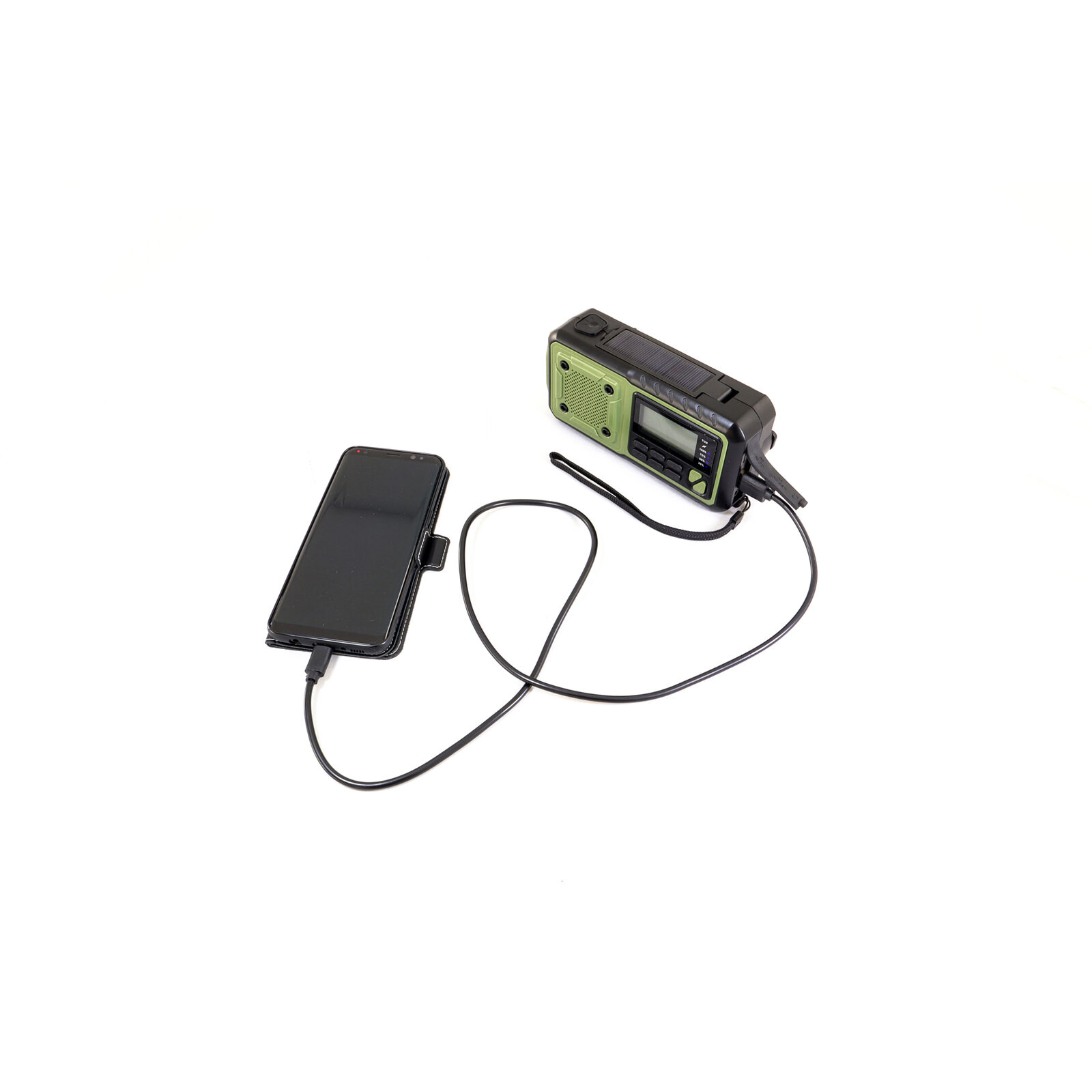 Origin Outdoors Crank Radio 'Multi' green 4000 mAh - Pilt 7