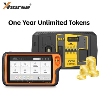 24 Hours Activation One Year Unlimited Tokens for Xhorse VVDI MB BGA Tool and VVDI Key Tool Plus Online Password Calculation