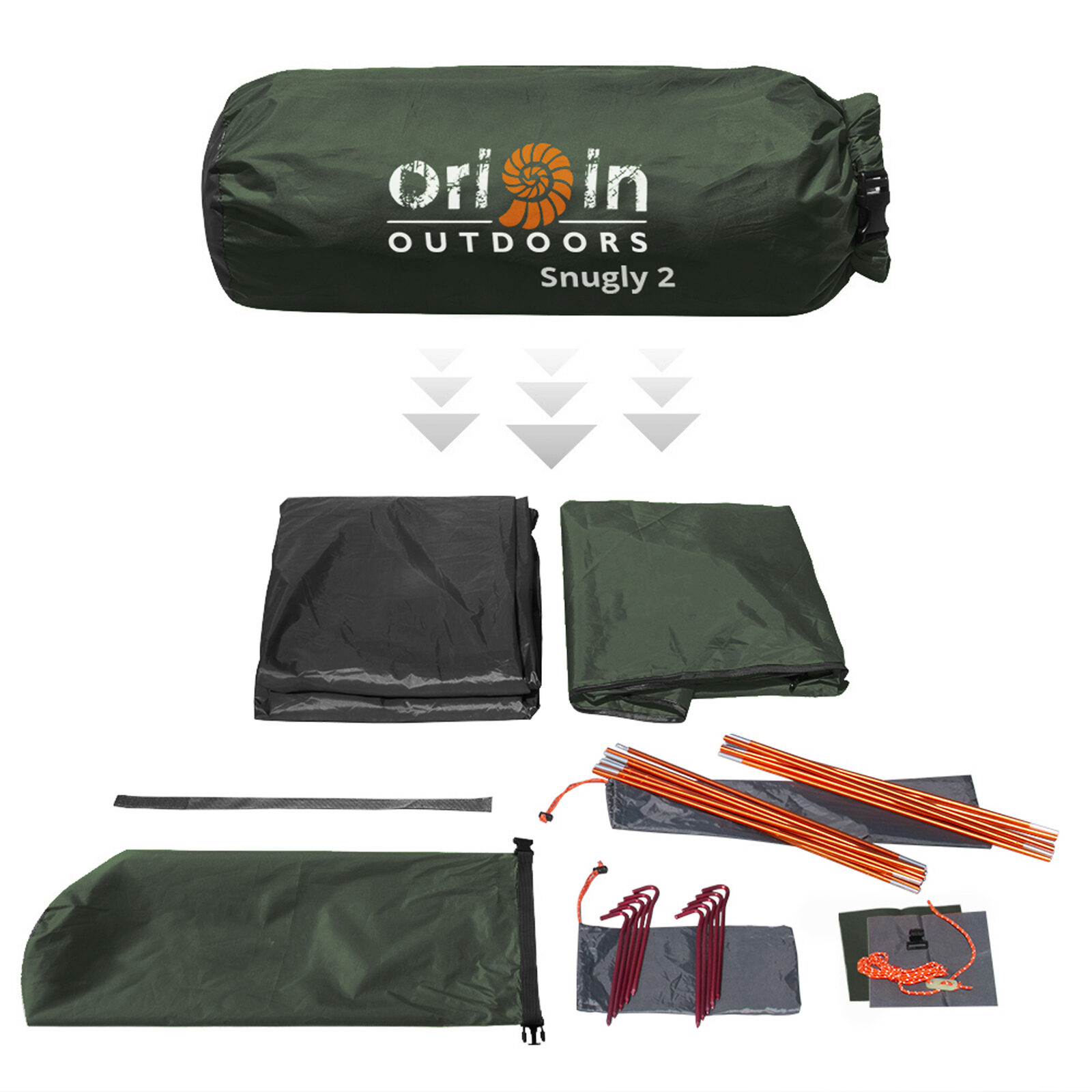 Origin Outdoors Telk 'Snugly' 2 persons - Pilt 7