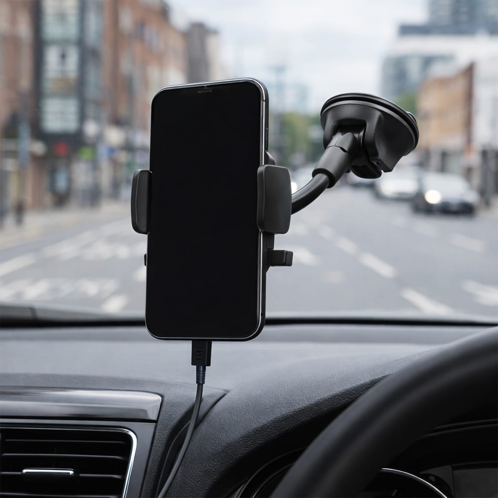 Denmen black car holder DH21 — изображение 4