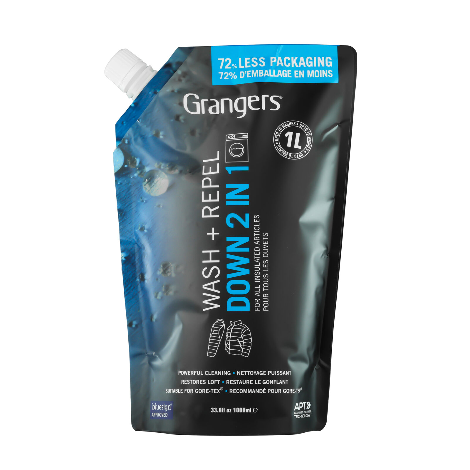 GR 2in1 'Wash And Repel Down' 1000 ml - Image 2