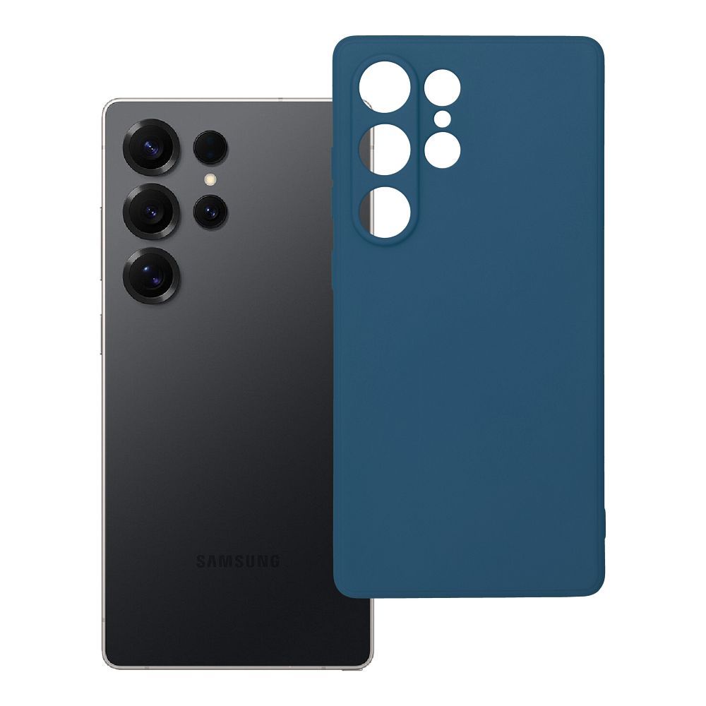 Case for Samsung S25 ULTRA Soft dark blue