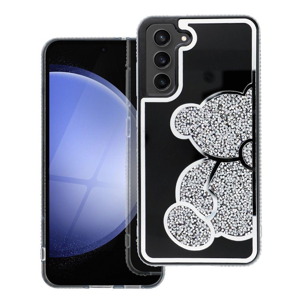 Case for Samsung S25 Teddy Bear silver
