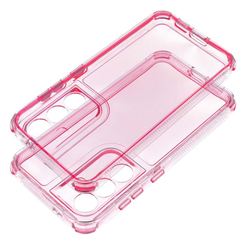 Case for Samsung S25 PLUS Matrix Clear powder pink