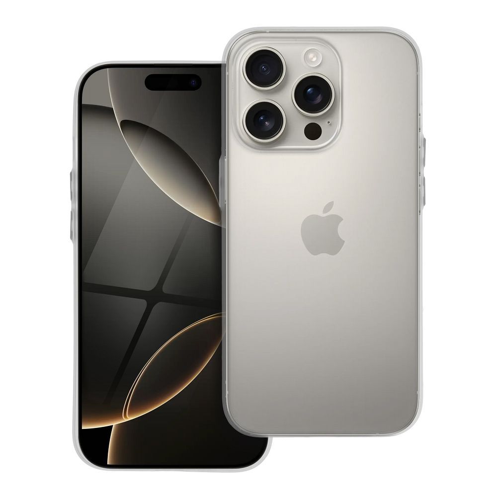 Case for iPhone 16 PRO MAX Ultrathin Matt transparent