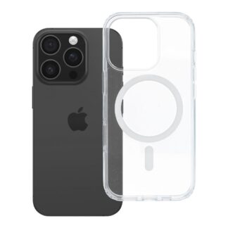 Case for iPhone 16 PRO Clear Mag Cover Elite (STR / NON-YELLOWING / CAMERA CONTROL BUTTON) compatible with MagSafe transparent