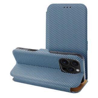 Flip case for iPhone 14 PRO MAX Folio Side Magnet blue