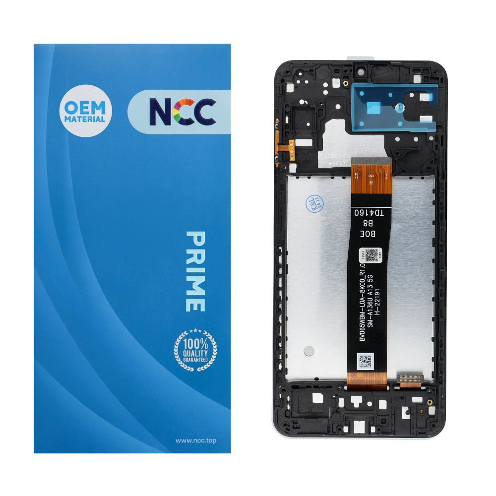 NCC LCD Display for SAMSUNG A13 5G A136B/U/W OEM with frame