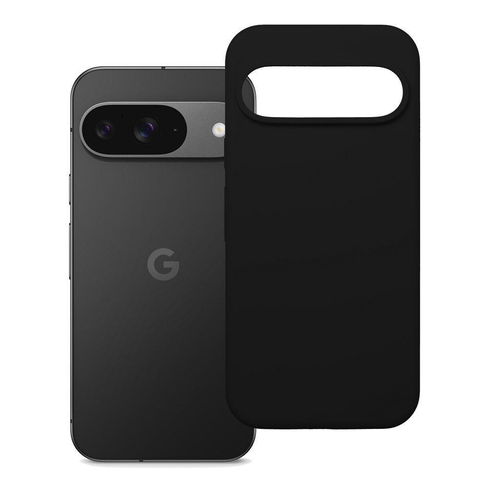 Case for Google Pixel 9 Silicone 2mm (camera protection) black