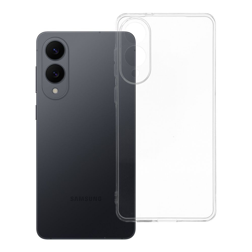 Case for Samsung S25 EDGE Clear Case 2 mm (camera protection) transparent