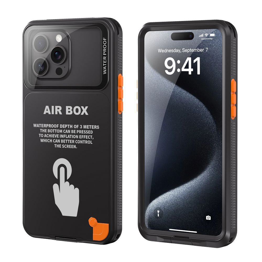 Case for Airbox 6.7 Shellbox waterproof black