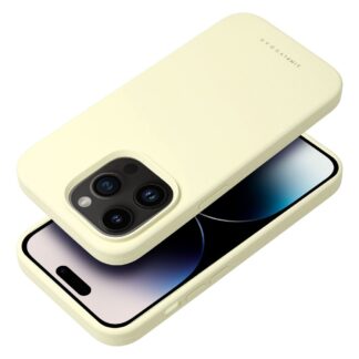 ROAR case CLOUD SKIN for IPHONE 16e Light Yellow