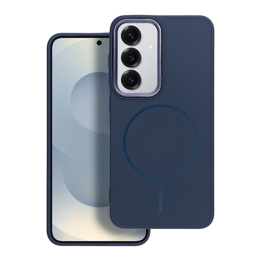 Case for Samsung A52 5G / A52 LTE ( 4G ) / A52s 5G Frame Mag Cover compatible with MagSafe navy blue