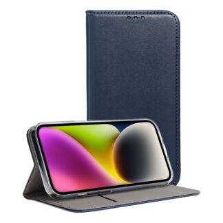 Flip case for Motorola EDGE 60 FUSION Smart Magneto navy blue