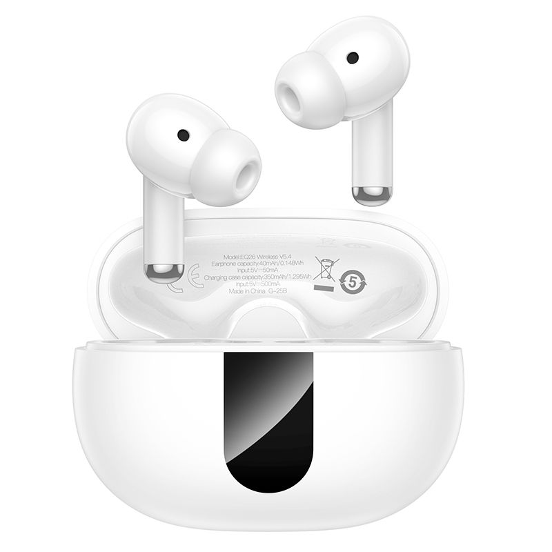 Wireless earphones Hoco TWS ANC + ENC EQ26 white
