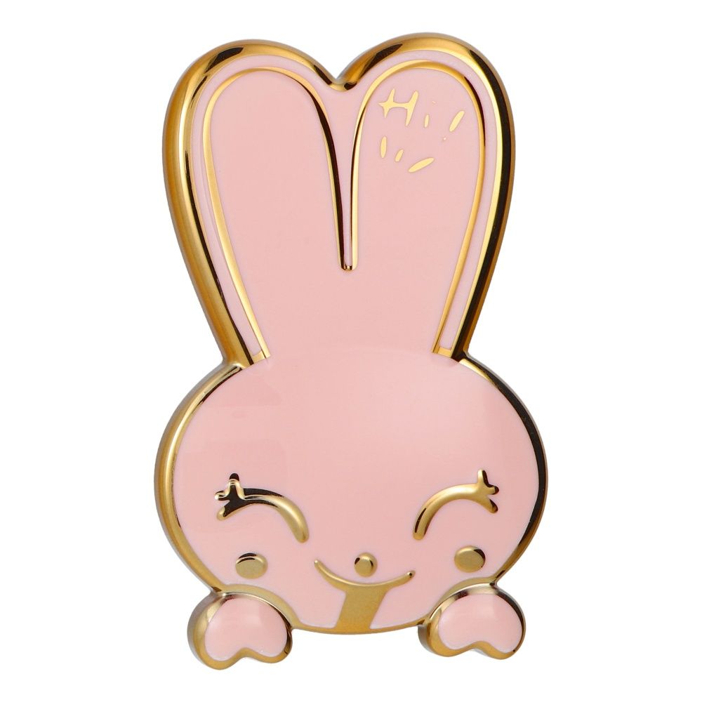 Phone stand RABBIT - stick-on - pink