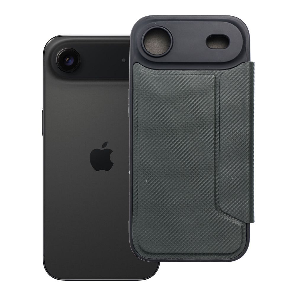 Flip case for iPhone 17 AIR Razor Book dark green