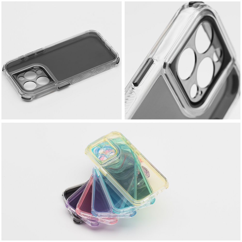 Case for iPhone 17 PRO MAX Matrix Clear black