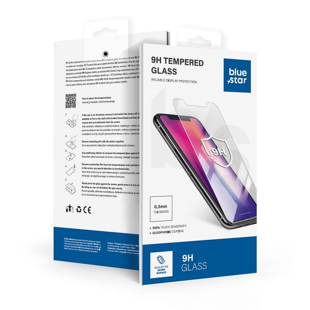 Tempered glass to iPhone 17 AIR Blue Star