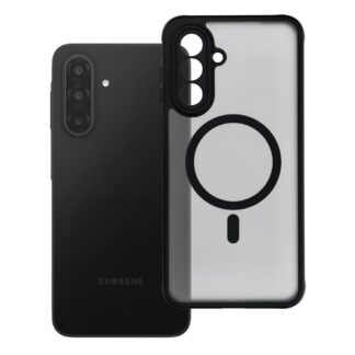 Case for Samsung A17 / A18 Full Matte Mag Cover compatible with MagSafe black