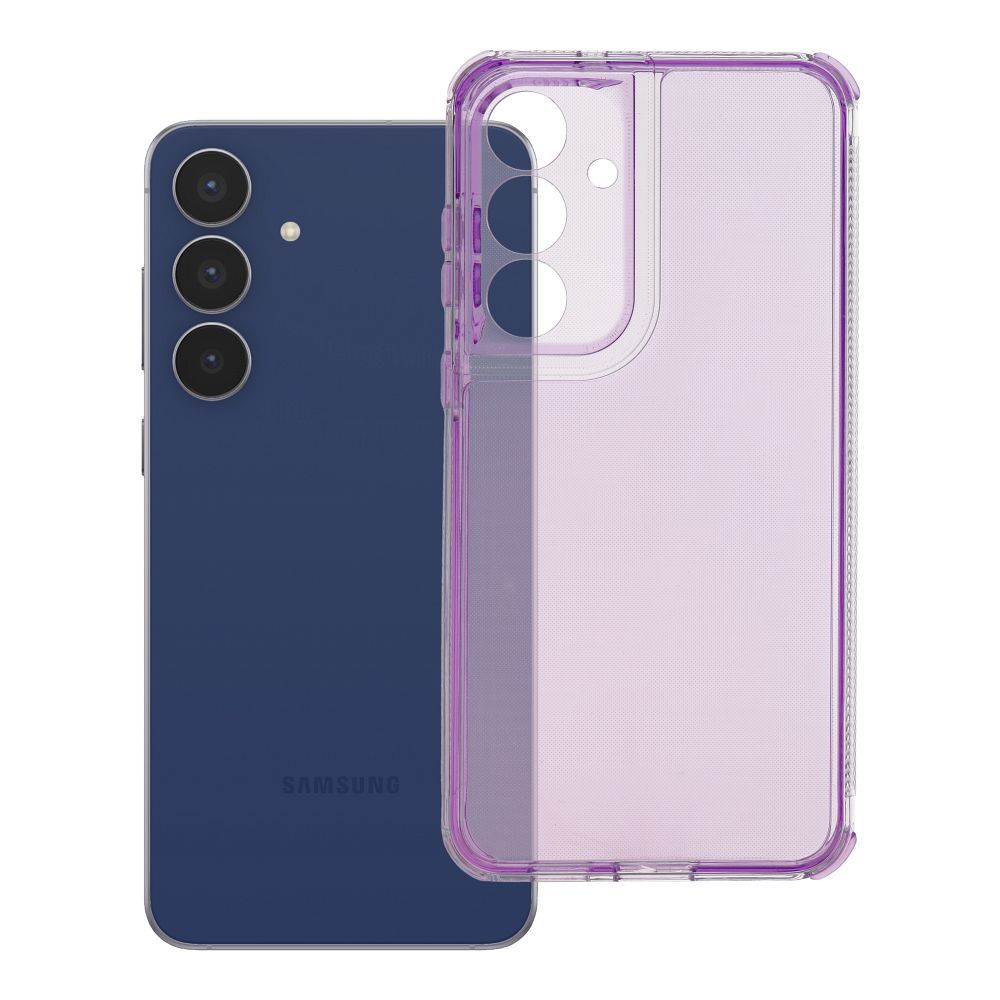 Case for Samsung S25 FE Matrix Clear light violet