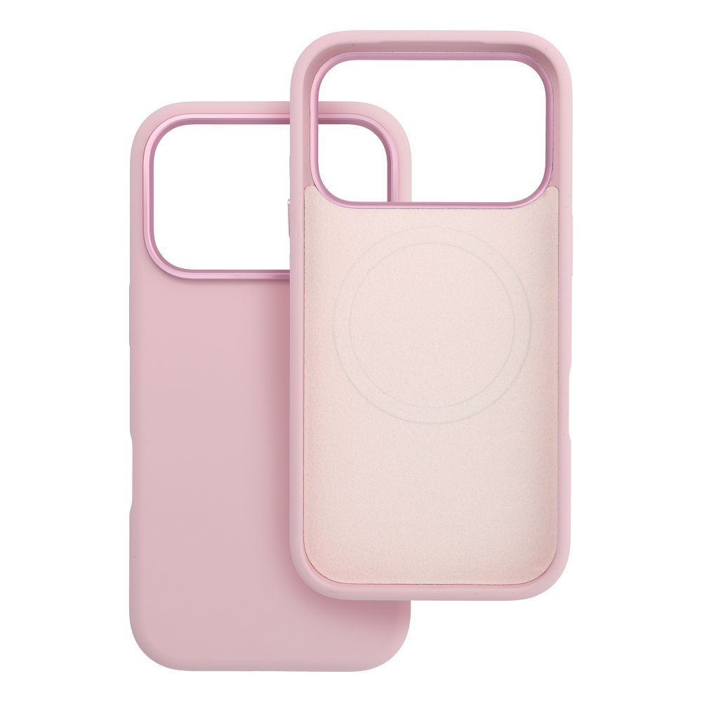 Case for iPhone 17 Pro Max / 18 Pro Max (low camera edge) Forcell F-Protect Frame Premium compatible with Magsafe pink - Image 3