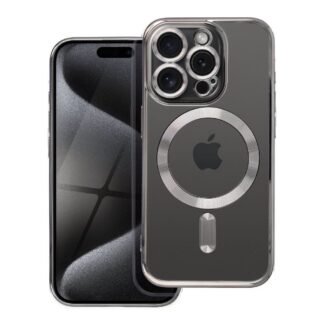 Case for Xiaomi Redmi 15C (173,16 x 81,07 x 8,2) Electro Mag Cover compatible with MagSafe titanium gray