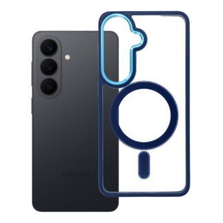 Case for Samsung S26 Color Edge Mag Cover compatible with MagSafe blue