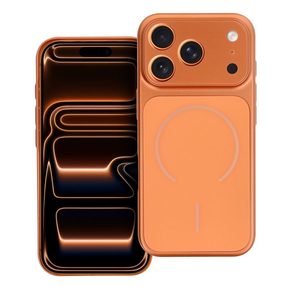 Case for iPhone 14 PRO Make compatible with MagSafe orange