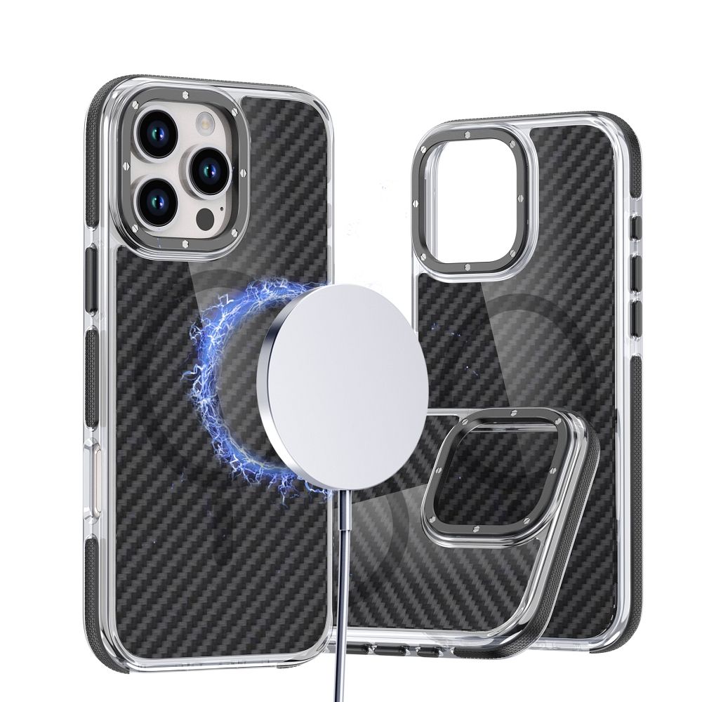 Case for Samsung A57 5G Fiber compatible with MagSafe black