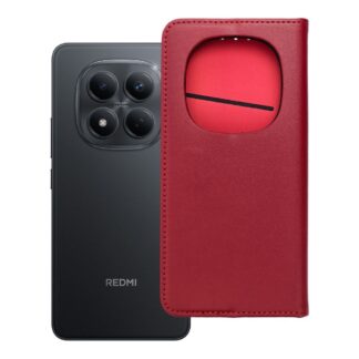 Flip case for Xiaomi Redmi NOTE 15 PRO 5G Smart Pro Book leather burgundy