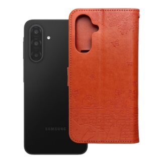 Flip case for Samsung A17 / A18 Mezzo Book cats brown