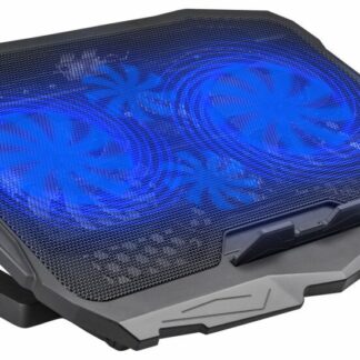 Cooling stand for laptop ART P4 2 x USB A LED black
