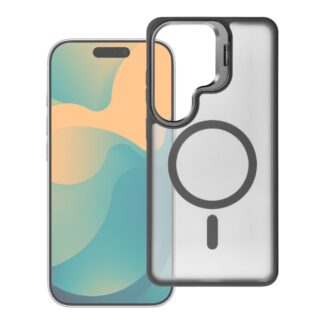 Case for Samsung A37 Forcell F-Protect Shadow Stand Premium compatible with MagSafe black