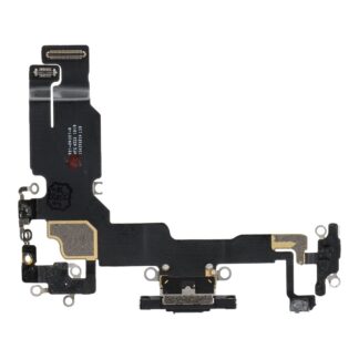 Charging flex USB for IPHONE 15 black (pulled)