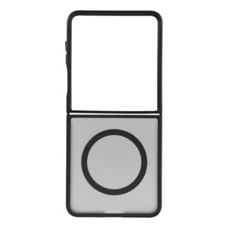 Case for Samsung Z Flip 8 4sF-S Acrylic compatible with MagSafe black