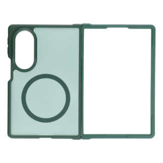 Case for Samsung Z Fold 8 4sF-S Acrylic compatible with MagSafe dark green