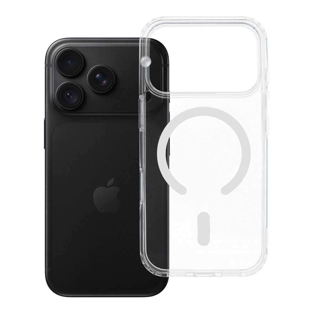 Case for iPhone 18 Pro / 17 Pro Drop Glue Colorful Ring Mag Cover compatible with MagSafe white