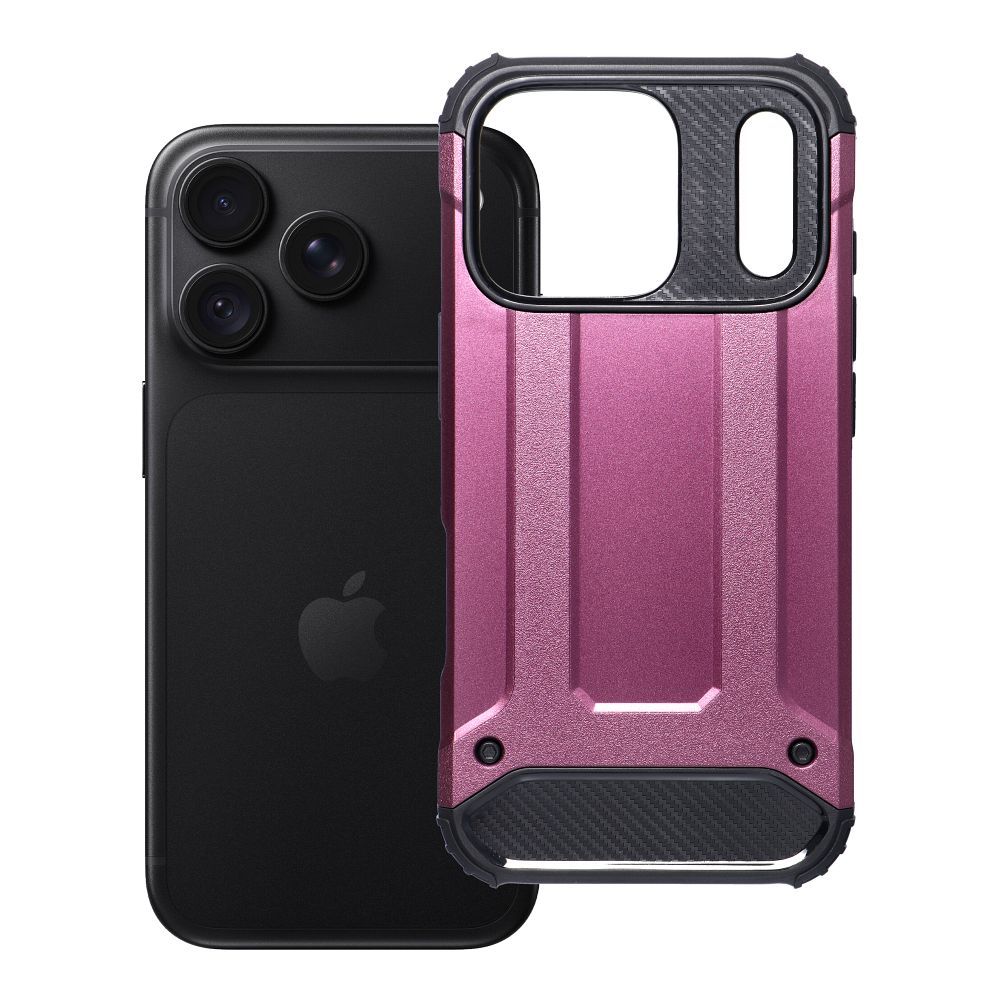 Case for iPhone 18 Pro / 17 Pro Armor burgundy