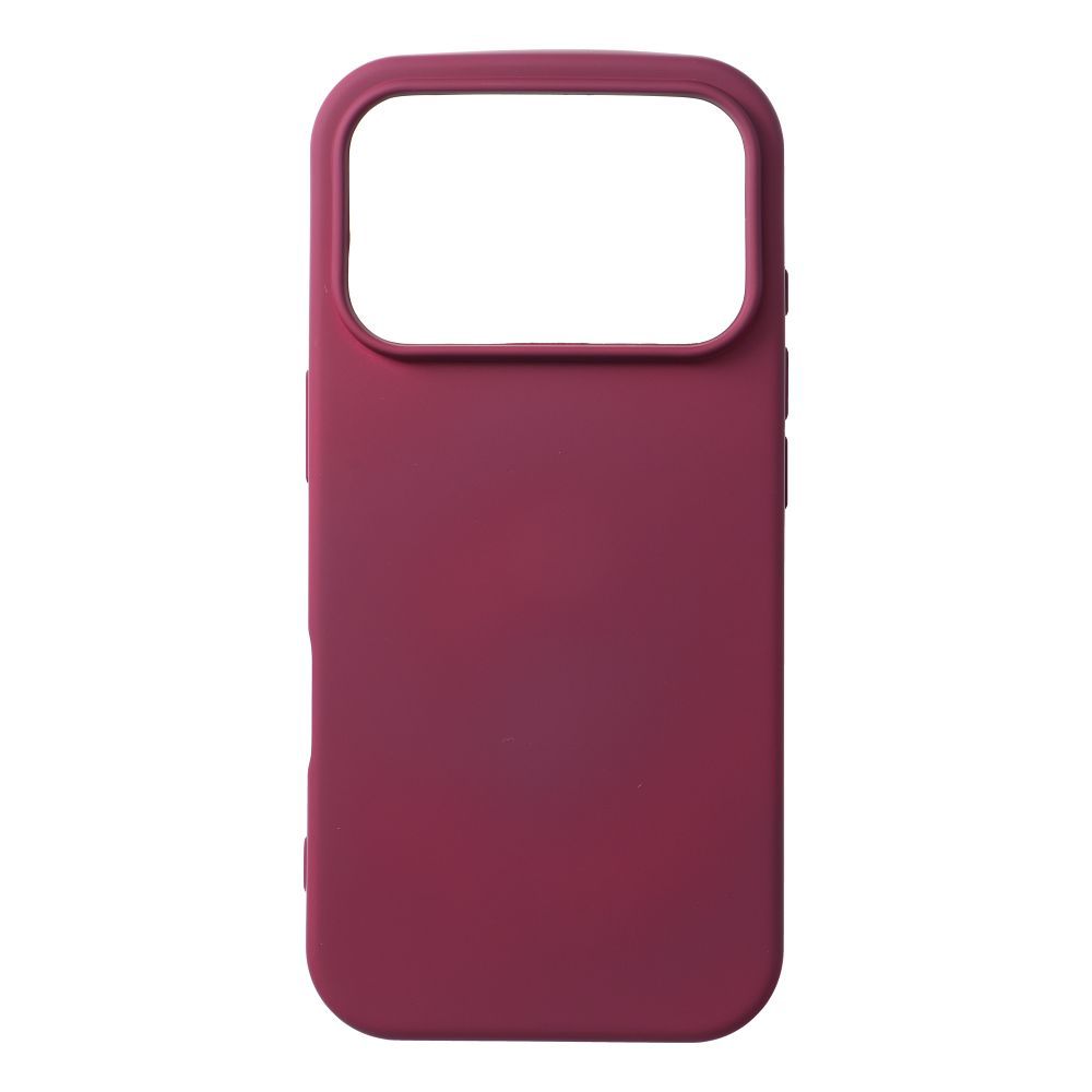 Case for iPhone 18 Pro / 17 Pro Silicone burgundy