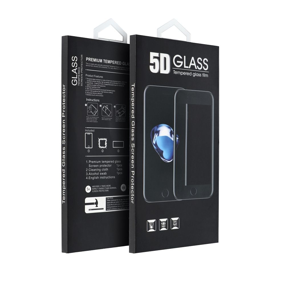 5D Full Glue Tempered Glass - for Xiaomi Redmi A7 PRO black