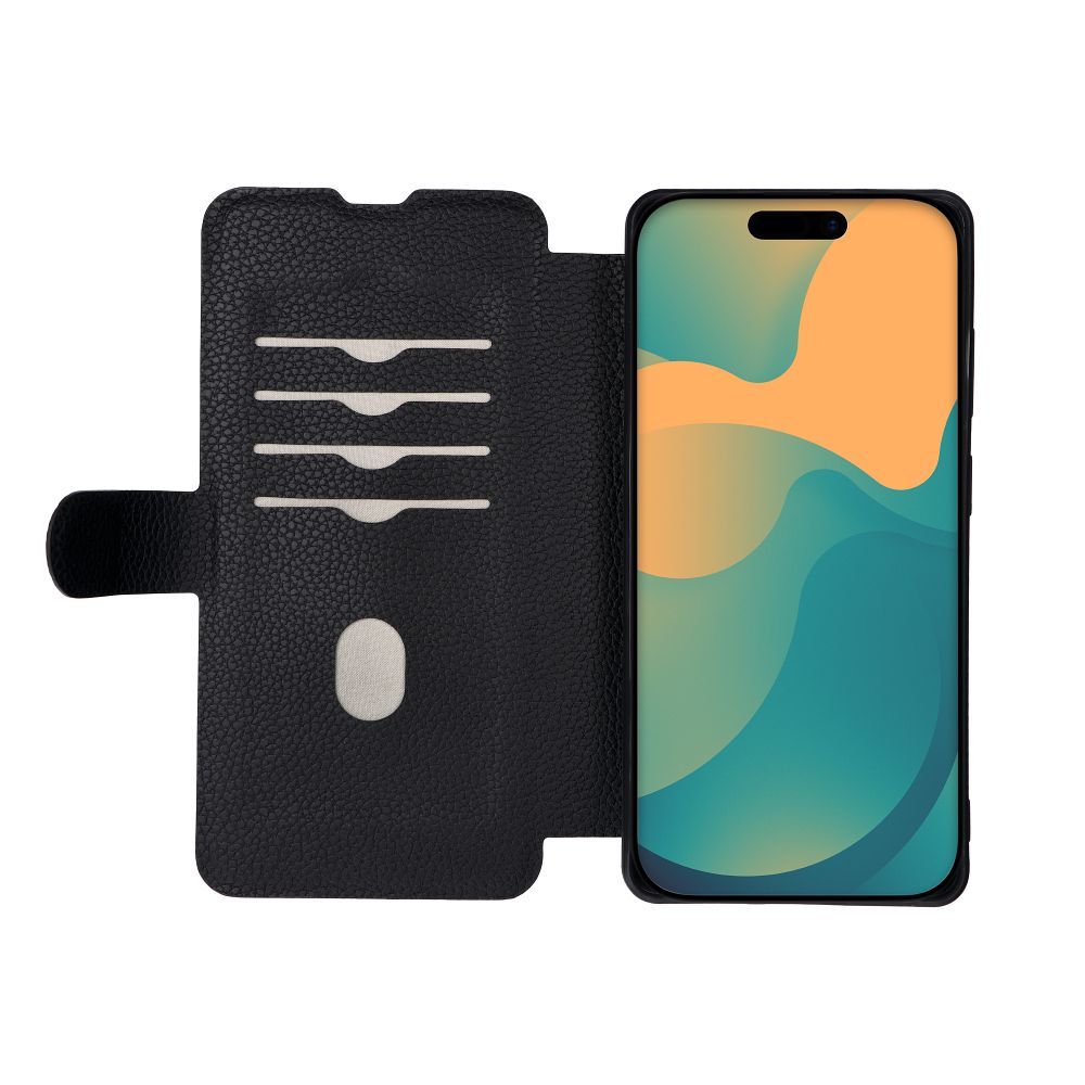 Flip case for Pixel 11 PRO Max Protect RFID black - Pilt 3