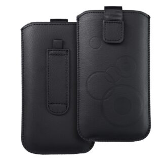 Slip-in phone case sleeve for iPhone 3G/4/4S/ Samsung S5830 Galaxy Ace/S6310 Young Deko black
