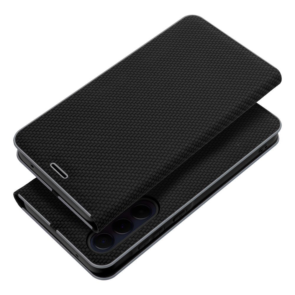 Flip case for Samsung A13 5G / A04S Luna Book Carbon black