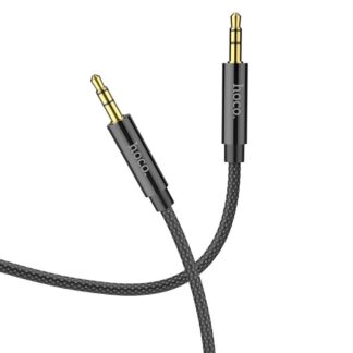 Cable AUX Jack 3,5 mm to Jack 3,5 mm Hoco 1 m UPA19 black